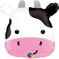 (image for) 14" Cute Holstein Cow Air Fill Balloons
