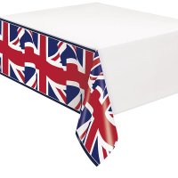 (image for) Union Jack Plastic Tablecover 1pk