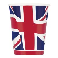 (image for) Union Jack Paper Cups 8pk