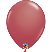 (image for) 11" Cranberry Latex Balloons 100pk