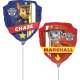 (image for) 9" Chase & Marshall Paw Patrol Shield Mini Air Fill Foil Balloon