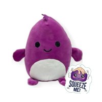 10" Purple Dinosaur Squeezable Soft Toy