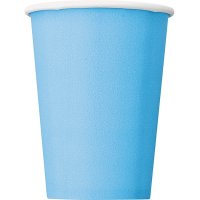 (image for) Powder Blue Paper Cups 8pk
