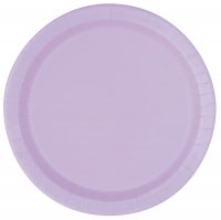 9" Lavender Dinner Paper Plates 8pk