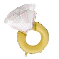 (image for) Diamond Ring Supershape Balloons