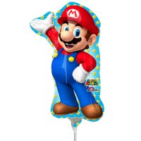 (image for) 12" Mario Bros Air Fill Balloons