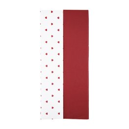 (image for) Hearts & Red Assorted Tissue Paper Sheets 6pk