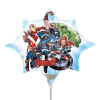(image for) 14" Avengers Air Fill Mini Shape Balloons