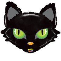 (image for) Mighty Cat Head Supershape Balloons