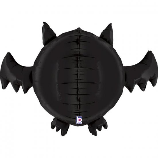 Black Bat Multi Foil Balloons - Click Image to Close