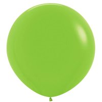 36" Fashion Lime Green Latex Balloons 2pk