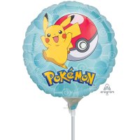 9" Pokemon Air Fill Mini Shape Balloons