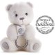 (image for) Bailey Bear Horseshoe Charm With Crystals From Swarovski