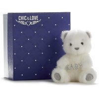 (image for) Bailey Bear BABY Charm With Crystals From Swarovski