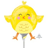 14" Chicky Air Fill Mini Shape Balloons