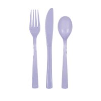 (image for) Lavender Assorted Cutlery 18pk