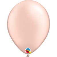 (image for) 11" Pearl Peach Latex Balloons 25pk