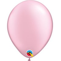 11" Pearl Light Pink Latex Balloons 25pk