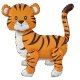 (image for) Tiger Air Fill 3D Shape Balloon