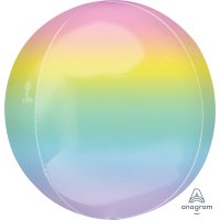 (image for) 15" Ombre Pastel Orbz - 3pk