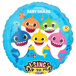 accessoires Immuniteit in stand houden Baby Shark Singing Jumbo Foil Balloons [a4076501] - £10.38 | Go  International, UK