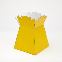 Matte Yellow Porto Vases 25pk