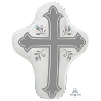 Holy Day Cross Supershape Balloons