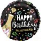 (image for) 18" Happy Birthday Your Are Fabulous Foil Balloons