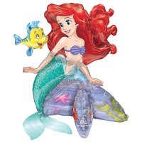 (image for) Ariel The Little Mermaid Sitter Foil Balloons