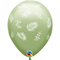 (image for) 11" Cactus Tropical Greenery Latex Balloons 25pk