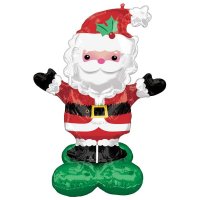 (image for) Christmas Santa Airloonz Large Foil Balloons