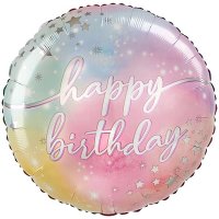 Luminous Birthday Jumbo Foil Balloons