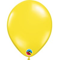 (image for) 5" Citrine Yellow Latex Balloons 100pk