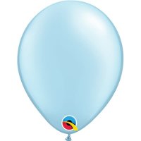 (image for) 5" Pearl Light Blue Latex Balloons 100pk