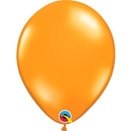 (image for) 11" Mandarin Orange Latex Balloons 100pk