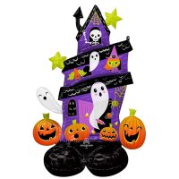 Halloween Haunted House Airloonz Foil Balloons