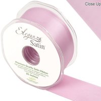 (image for) Fashion Pink Double Faced Satin Ribbon 38mm x 20m