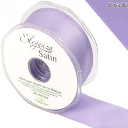 Lavender Double Faced Satin Ribbon 38mm x 20m
