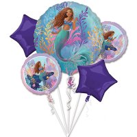 Little Mermaid Live Action Balloons Bouquet