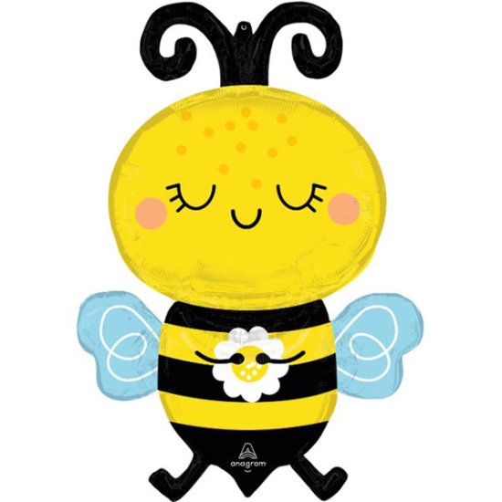 (image for) Happy Bee Supershape Balloons