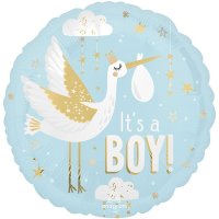 (image for) 18" Special Delivery Its A Boy Foil Balloons