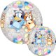 (image for) 15" Bluey And Bingo Orbz Foil Balloons