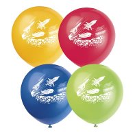 12" Thunderbirds Latex Balloons 8pk