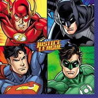 (image for) Justice League Lunch Napkins 16pk