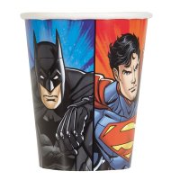 (image for) 9oz Justice League Paper Cups 8pk