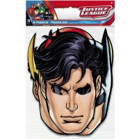 (image for) Justice League Party Masks 8pk