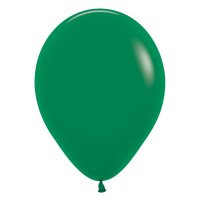 (image for) 5" Fashion Forest Green Latex Balloons 100pk