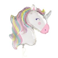 (image for) 42" Pastel Unicorn Supershape Balloons