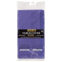 New Purple Paper Tablecover 1pk