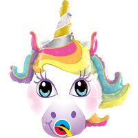 14" Magical Unicorn Air Fill Balloons